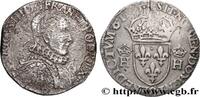 FRANKREICH Teston, 3e type HENRY III Rouen 1575 (27,5mm, 8,94g, 5h) -