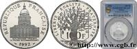 FRANKREICH 100 francs Panthéon, Belle Épreuve FUNFTE FRANZOSISCHE REPUBLIK 1992 (31mm, 15,00g, 6h) -