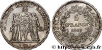 FRANKREICH 5 francs Hercule, IIe République ZWEITE FRANZOSISCHE REPUBLIK Paris 1848 (37mm, 25,00g, 6h) -