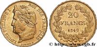 FRANKREICH 20 francs or Louis-Philippe, Domard LUDWIG PHILIPP I Lille 1840 (21mm, 6,39g, 6h) -