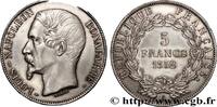 FRANKREICH 5 francs Louis-Napoléon, 1er type ZWEITE FRANZOSISCHE REPUBLIK Paris 1852 (37mm, 24,96g, 6h) -