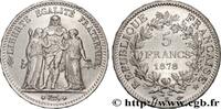 FRANKREICH 5 francs Hercule DRITTE FRANZOSISCHE REPUBLIK Bordeaux 1878 (37mm, 25,21g, 6h) -