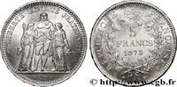 FRANKREICH 5 francs Hercule DRITTE FRANZOSISCHE REPUBLIK Paris 1873 (37mm, 25,02g, 6h) -