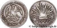 MEXIKO 8 Reales Aigle MEXIKO Zacatecas 1890 (38,5mm, 26,98g, h) -