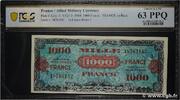 FRANKREICH 1000 Francs FRANCE FRANKREICH 1000 Francs FRANCE 1945 fST+ -