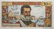 FRANKREICH 50 Nouveaux Francs HENRI IV FRANKREICH 50 Nouveaux Francs HENRI IV 1959 VZ -