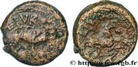 FRANKREICH Bronze lourd au sanglier-enseigne et au cheval GALLIEN - AULERCI EBUROVICES (Region die Évreux) Évreux (27) c. 50-40 AC. (19mm, 6,57g, 6h) -