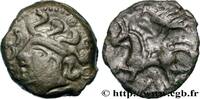 FRANKREICH Bronze au cheval et à l’oiseau GALLIEN - AULERCI EBUROVICES (Region die Évreux) Évreux (27) c. 50-40 AC. (15mm, 3,03g, 6h) -