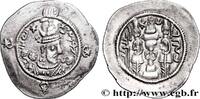 Post-hellenistic 2 (227 AD to 650 AD) Drachme SASANIEN - SASANIDISCHES KÖNIGREICH - KHUSRO I MR, Merv, Khurasan 573 (32,5mm, 4,08g, 3h) -
