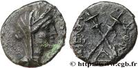 Hellenistic 1 (323 BC to 188 BC) Trias SICILE - MENAENUM Menaenum c. après 210 AC. (16mm, 2,72g, 3h) -