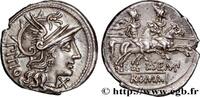 THE REPUBLIC (280 BC to 27 BC) Denier SEMPRONIA Rome 148 AC. (19,5mm, 3,83g, 12h) -