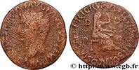 THE JULIO-CLAUDIANS (27 BC to 69 AD) Dupondius TIBERIUS Afrique Proconsulaire, Utique 27-28 (29mm, 10,18g, 9h) -