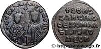 THE MACEDONIAN DYNASTY (867-1081) Follis CONSTANTIN VII et ZOÉ Constantinople 914-919 (26,5mm, 6,25g, 6h) -