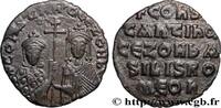 THE MACEDONIAN DYNASTY (867-1081) Follis CONSTANTIN VII et ZOÉ Constantinople 914-919 (23,5mm, 5,50g, 5h) -