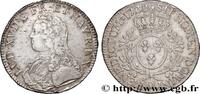 FRANKREICH Écu aux branches d'olivier, buste habillé LOUIS XV THE WELL-BELOVED Lyon 1728 (39,5mm, 29,29g, 6h) -