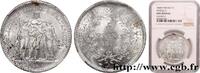 FRANKREICH 5 francs Hercule, IIe République ZWEITE FRANZOSISCHE REPUBLIK Paris 1848 (37mm, 25,00g, 6h) -