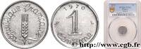 FRANKREICH 1 centime Épi, avec rebord FUNFTE FRANZOSISCHE REPUBLIK Paris 1970 (15mm, 1,65g, 6h) -