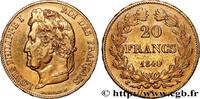 FRANKREICH 20 francs Louis-Philippe, Domard LUDWIG PHILIPP I Paris 1840 (21mm, 6,41g, 6h) -