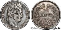 FRANKREICH 25 centimes Louis-Philippe LUDWIG PHILIPP I Rouen 1845 (15mm, 1,23g, 6h) -