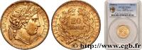 FRANKREICH 20 francs or Cérès ZWEITE FRANZOSISCHE REPUBLIK Paris 1849 (21mm, 6,45g, 6h) -