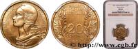 FRANKREICH Essai du concours de 20 centimes par Lagriffoul FUNFTE FRANZOSISCHE REPUBLIK Paris 1961 (23,5mm, 4g, 6h) -