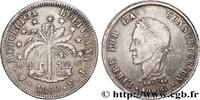 BOLIVIEN 8 Soles Simon Bolivar BOLIVIEN Potosi 1860 (36,5mm, 20,09g, 6h) -