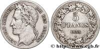 BELGIEN 5 Francs Léopold Ier tête laurée BELGIEN 1835 (37mm, 24,71g, 6h) -