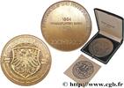FRANKREICH Médaille, 125e anniversaire de la fondation de la BANQUES - ÉTABLISSEMENTS DE CRÉDIT Allemagne, Francfort 1979 (80mm, 301,33g, 12h) -