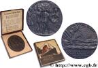 FRANKREICH Médaille, Torpillage du Lusitania PREMIÈRE GUERRE - WWI (1915) (55,5mm, 71,98g, 12h) -