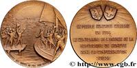 FRANKREICH Médaille, Centenaire de l’entrée de la République SUISSE - CONFÉDÉRATION HELVÉTIQUE 1914 (45mm, 45,86g, 12h) -