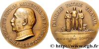 Médaille, Offerte par le Maréchal Pétain 1940 FRANKREICH ÉTAT FRANÇAIS 03 - Vichy 1940 (62,5mm, 118,28g, 12h) fVZ