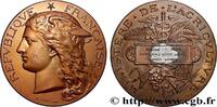 FRANKREICH Médaille, Concours régional d’agriculture, espèce AGRICULTURE 80 - Amiens 1890 (51mm, 58,69g, 12h) -