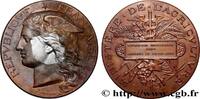 FRANKREICH Médaille, Exposition universelle d’animaux vivants AGRICULTURE 1889 (51mm, 58,99g, 12h) -