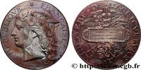 FRANKREICH Médaille, Concours régional agricole, espèce porci AGRICULTURE 02 - Laon 1888 (51mm, 57,81g, 12h) -