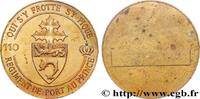 FRANKREICH Médaille, 110e régiment d’infanterie de Port au Pr ARMÉES Haïti, Port-au-Prince n.d. (56,5mm, 82,05g, 12h) -