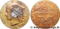 FRANKREICH Médaille, Concours régional agricole AGRICULTURE 08 - Charleville-Mézières 1898 (50,5mm, 59,82g, 12h) -