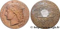 FRANKREICH Médaille, Concours régional agricole, espèce bovin AGRICULTURE 77 - Melun 1887 (51mm, 58,12g, 12h) -