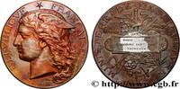 FRANKREICH Médaille, Concours général agricole, taureaux AGRICULTURE 75 - Paris 1888 (50,5mm, 56,68g, 12h) -