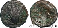 FRANKREICH Sextans à la coquille et au dauphin HISPANIEN - ARSE SAGUNTO (Provinz der Valencia) Arsé Sagunto c. 150/120 AC. (13mm, 1,47g, 1h) -