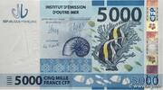 FRENCH PACIFIC TERRITORIES 5000 Francs FRENCH PACIFIC TERRITORIES 5000 Francs 2014 fST+ -