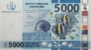 FRENCH PACIFIC TERRITORIES 5000 Francs FRENCH PACIFIC TERRITORIES 5000 Francs 2014 fST+ -