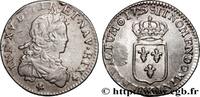 FRANKREICH Sixième d'écu de France LOUIS XV THE WELL-BELOVED Bordeaux 1723 (23mm, 3,93g, 6h) -
