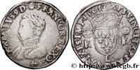 FRANKREICH Teston, 4e type CHARLES IX Bayonne 1565 (29,5mm, 9,31g, 3h) -