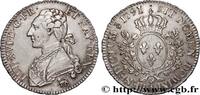 FRANKREICH Demi-écu aux branches d'olivier LOUIS XVI Paris 1791 (32,5mm, 14,80g, 6h) -