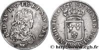 FRANKREICH Tiers d'écu de France LOUIS XV THE WELL-BELOVED Paris 1721 (27mm, 7,96g, 6h) -