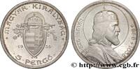 5 Pengo 900e anniversaire de la mort de St Stephan 1938 UNGARN UNGARN Budapest 1938 (36mm, 25,02g, 12h) VZ