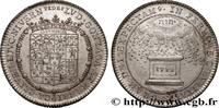 FRANKREICH Jeton de la fondation pour le mariage des “Filles- ARDENNES - DUCHÉ DU RETHÉLOIS - LOUIS DE GONZAGUE ET HENRIETTE DE CLÈVES 1722 (28,5mm, 7,40g, 6h) -