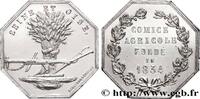 FRANKREICH SEINE ET OISE SOCIÉTÉS D'AGRICULTURE, HORTICULTURE, PÊCHE ET CHASSE 1834 (28,5mm, 11,67g, 12h) -