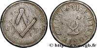 FRANKREICH Toulouse ?, Parfaite harmonie FRANC - MAÇONNERIE n.d. (24mm, 8,56g, 12h) -