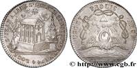 FRANKREICH Orient de Saint Quentin, Loge de Saint Jean FRANC - MAÇONNERIE SAINT-QUENTIN 1744 (28mm, 6,97g, 12h) -